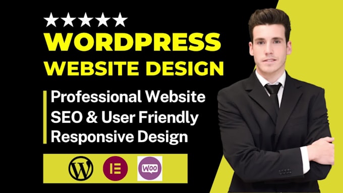 design and develop professional responsive wordpress website