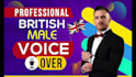 be your authoritative confident sincere british english male voice over actor