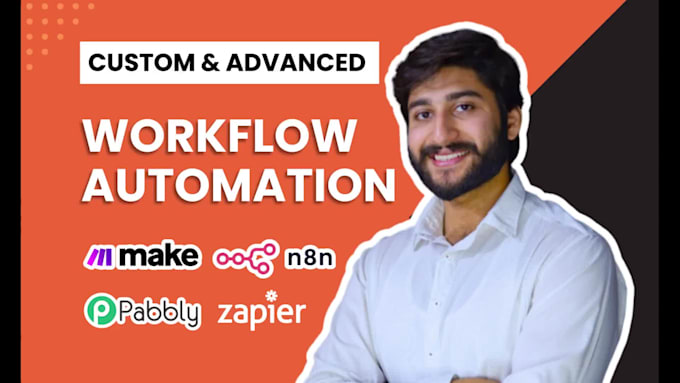 create workflow automation using n8n, make com, zapier, pabbly connect