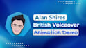 record a genuine character english animation voice over