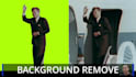 remove green or blue background from video