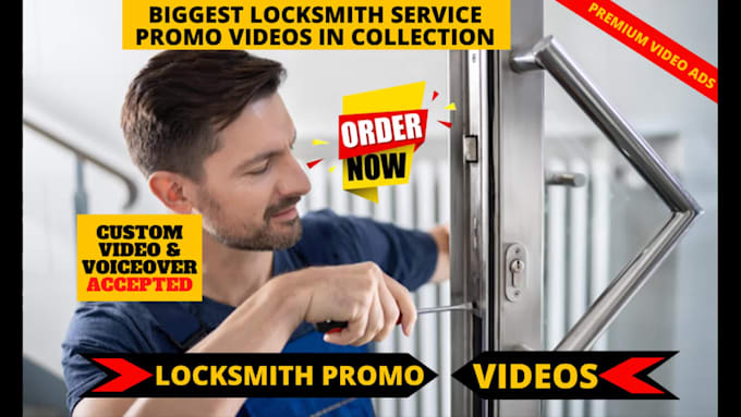 create locksmith or lock repair explainer promo video