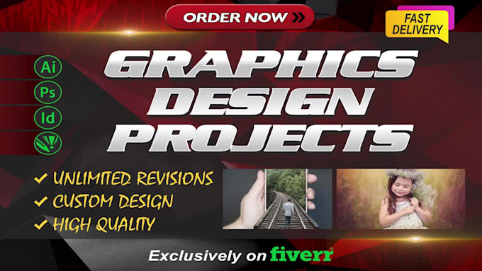 do any professional custom graphic design work