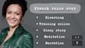 record voiceover for elearning, sleep story or podcast in french