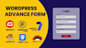 create and fix contact form 7, gravity forms, etc for wordpress sites