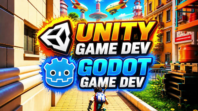 develop godot game or unity game