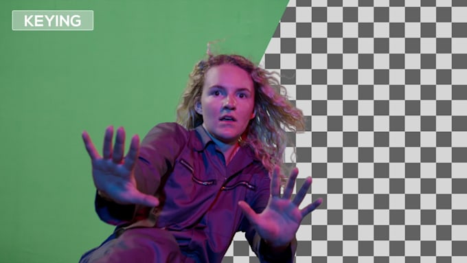 do vfx green screen removal or croma keying for youtube