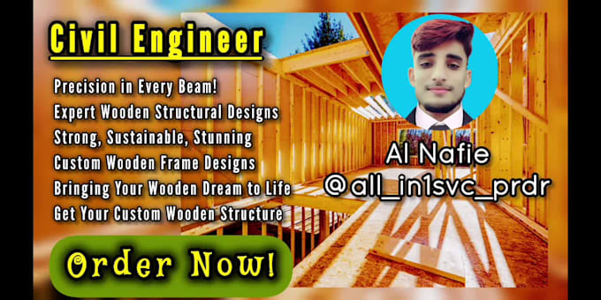 design residential wooden building structures