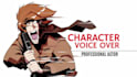 voice over a male character for anime, animation and video games