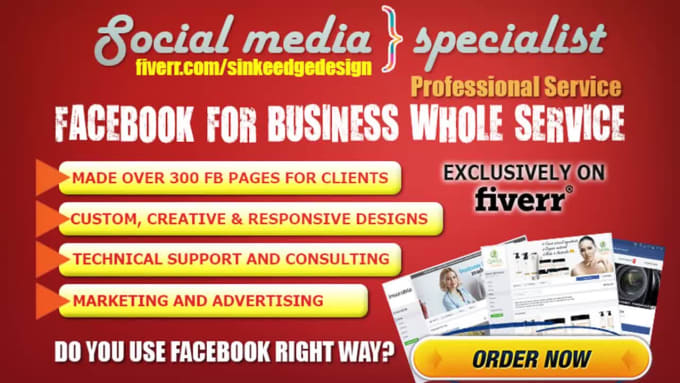 develop a business facebook page