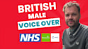 record a professional british male voice over
