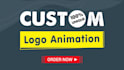 create a custom eye catching logo animation