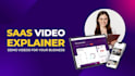 create saas explainer video and animated explainer demo video