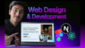 design and code a website in next js or react js