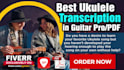 make best ukulele tabs for any song
