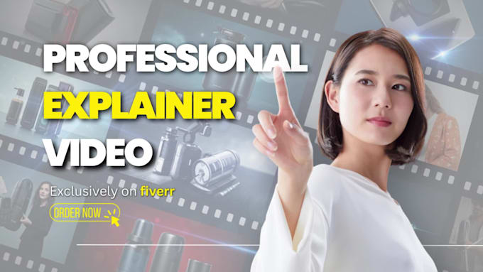 create an explainer video or commercial video ads