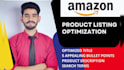 do amazon product listing, product description