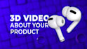 design a 3d product animation video for amazon or ecommerce