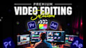 do professional and engaging youtube video editing
