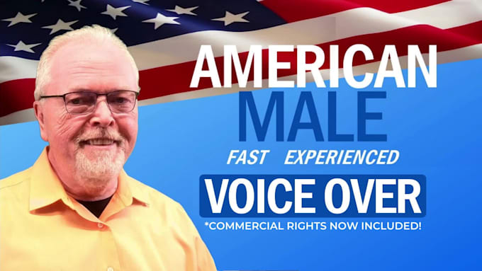 do a smooth, rich, mature, deep american english male voiceover