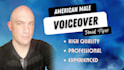 record an american male voice over