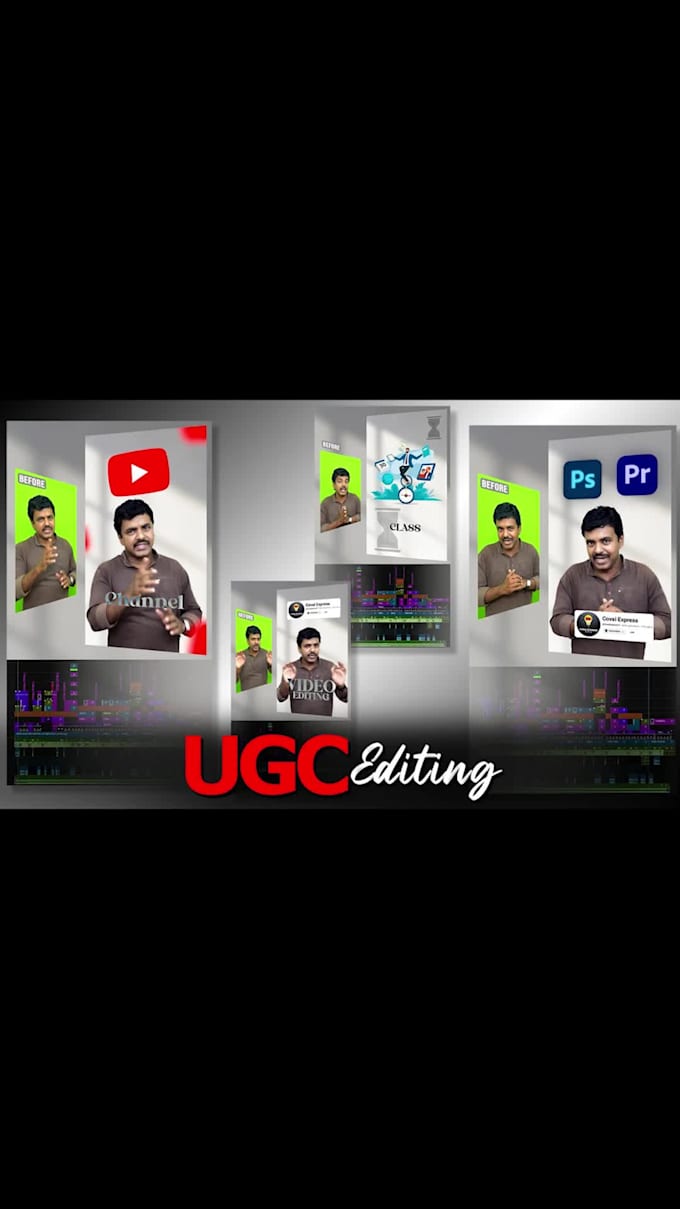 professionally edit ugc reels for instagram and tiktok