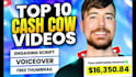 create cash cow faceless videos for top 10 youtube automation channel