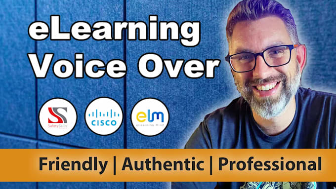 record american english voice over for your elearning course or video