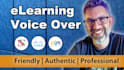 record american english voice over for your elearning course or video