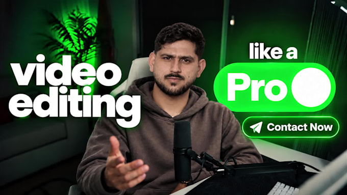 do professional video edit, youtube video editing