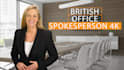 create your british spokesperson video in a branded office