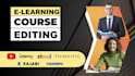 edit educational and presenting video course for any online e learning platform