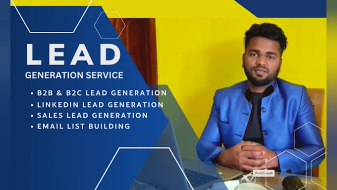 do b2b lead generation and linkedin lead generation for any industry
