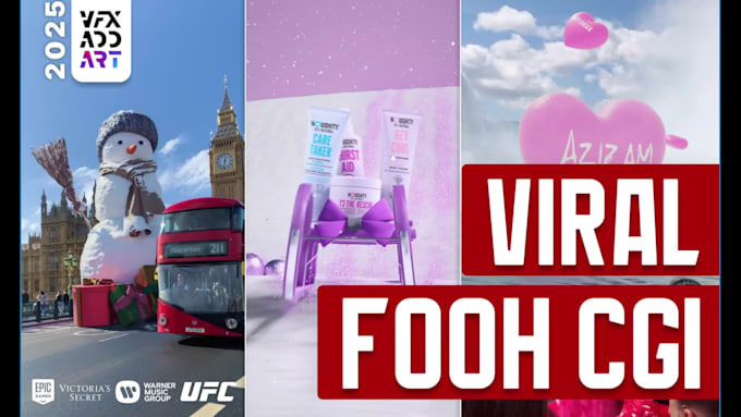 do cgi, vfx, ai for your fooh marketing campaign