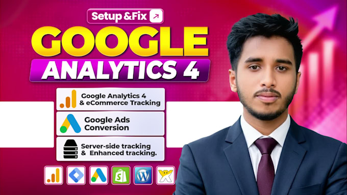setup google analytics 4, ga4 ecommerce tracking, ads conversion tracking