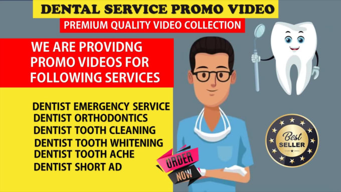 Make dentist 2d animated dental service tooth pain video by Tanvir ...