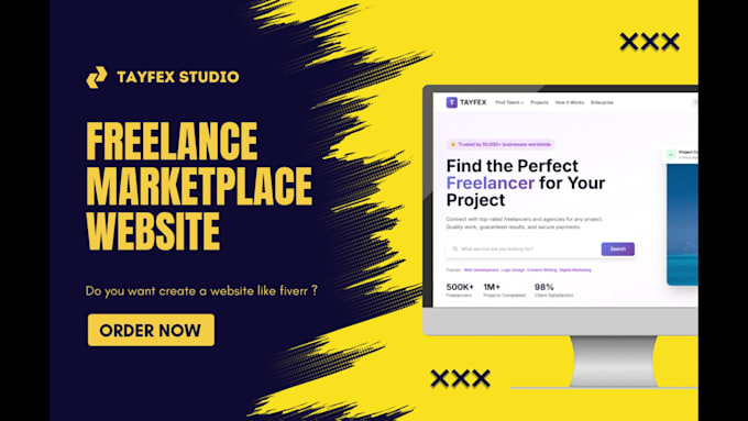 build freelance marketplace website like fiverr