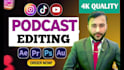 deeply clean audio podcast, enhance, normalize your podcast audio editing