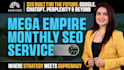 do monthly SEO backlink service focused on high quality link building