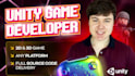 create professional unity games for PC, mobile, webgl