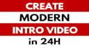 make logo intro animation in 4k