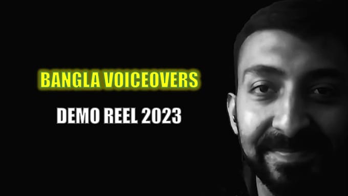 do a a very high quality male bengali voiceover