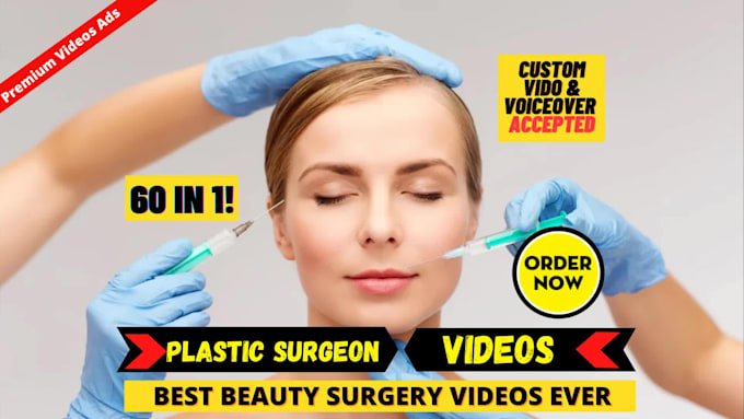 make plastic surgeon or cosmetic surgeon beauty salon video