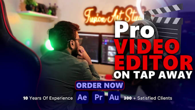 do professional youtube video editing and social media ads