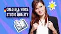 record a german voice over for explainer videos