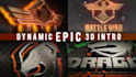 create a epic 3d logo intro