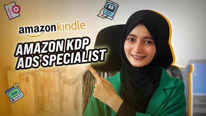 set up amazon kdp ads, design book covers and a plus content, and format books