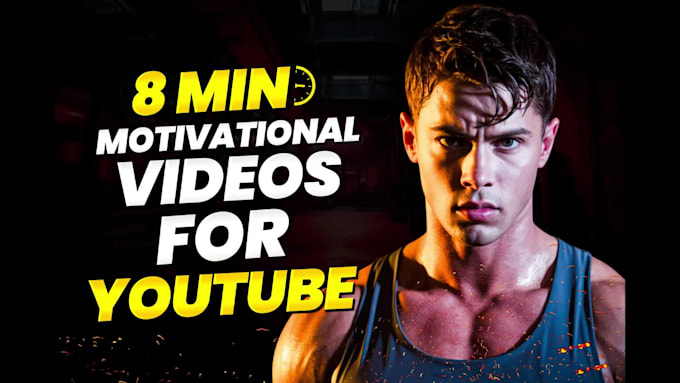 create unique faceless motivational youtube videos