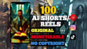 create viral faceless ai short video for social media