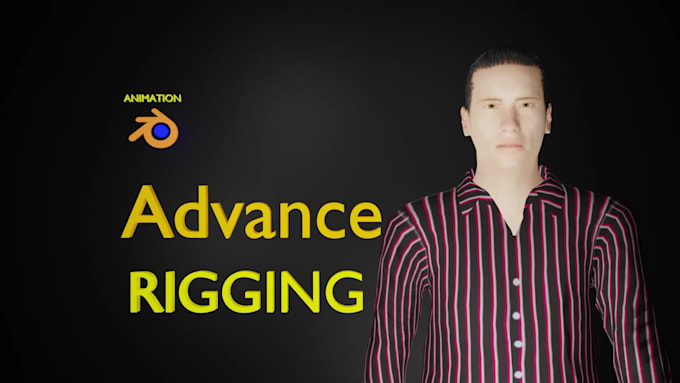 rig your 3d character in blender
